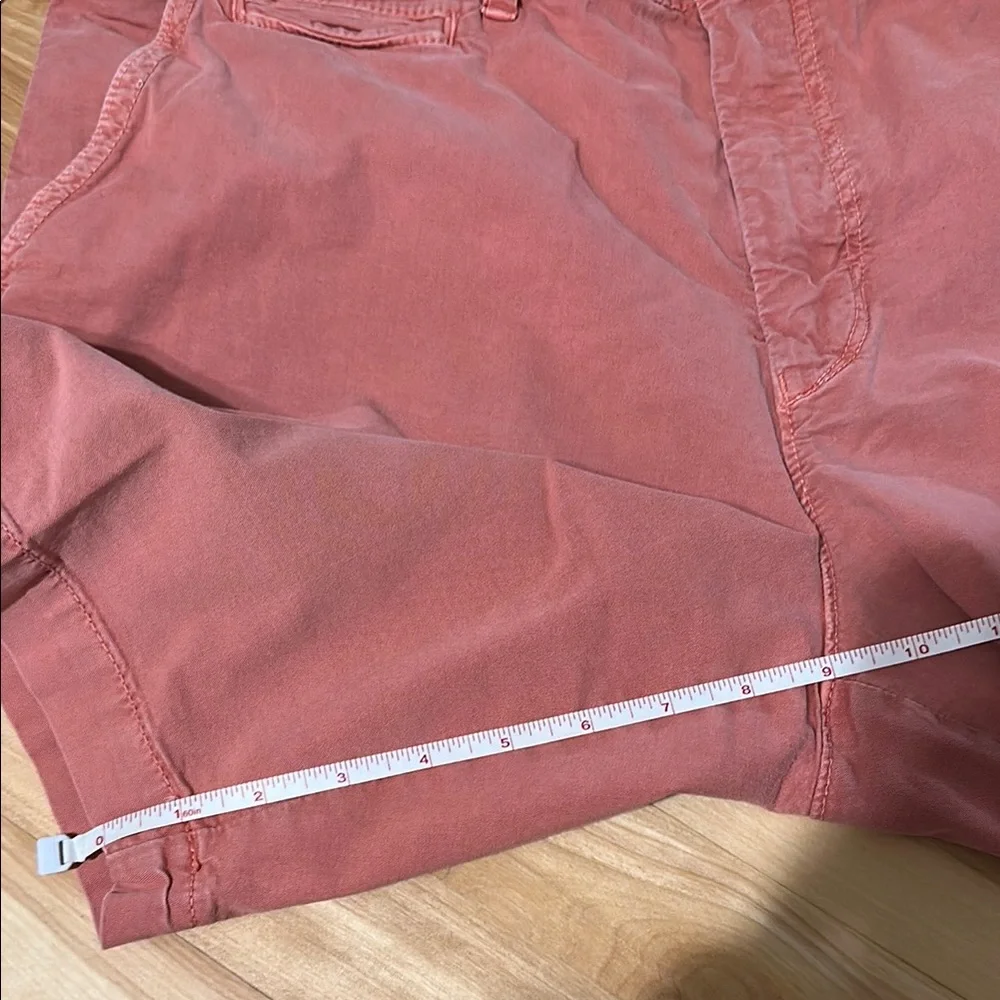 American Eagle Outfitters Red Flat Front Shorts